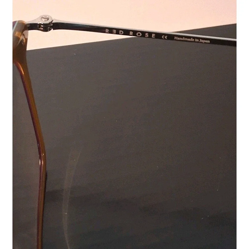 Red Rose Este 6004 Eyeglasses Frames 53 16 140 Glasses USED